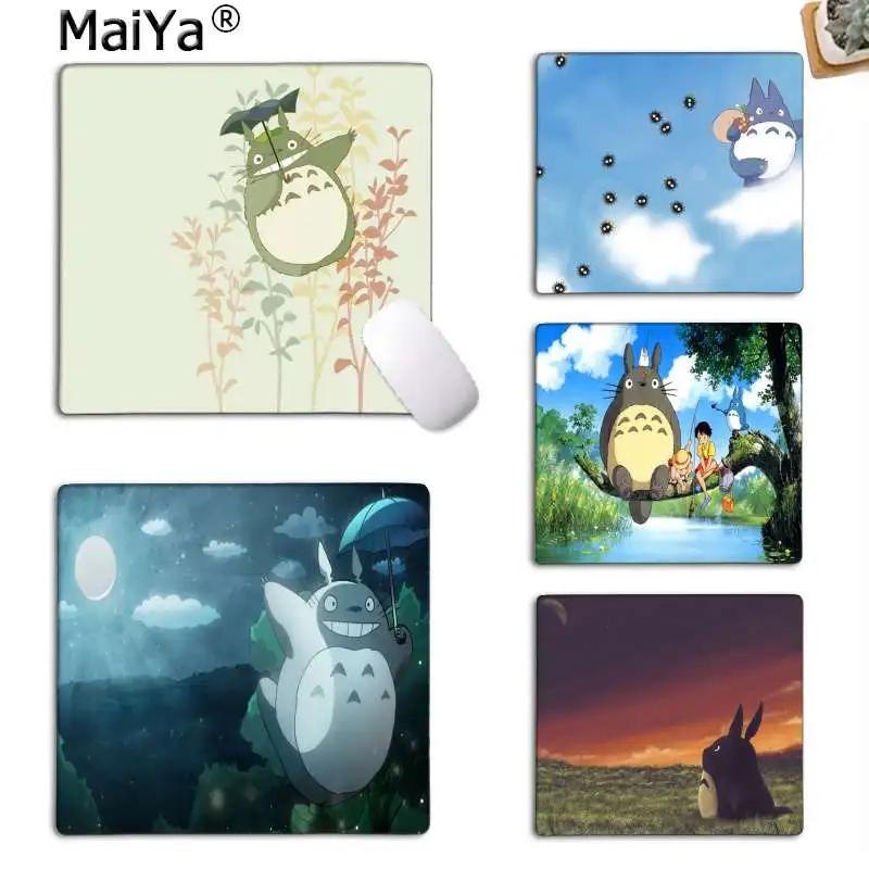 

MaiYa нескользящий ПК милый totoro DIY дизайн игровой с узором коврик для мыши Лидер продаж оптовая продажа игровой коврик для мыши