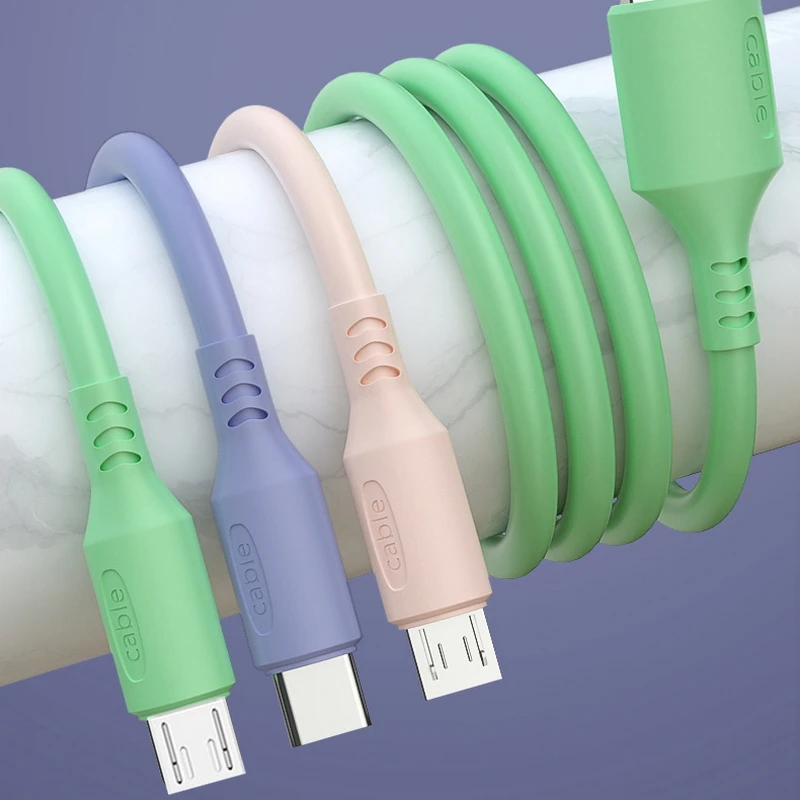New 1M 3 IN 1 Type C 8Pin Micro USB Cable For iPhone 8 X 7 6 6S Plus iOS 10 9 Samsung Nokia Fast Charging Cables Cord | Аксессуары для