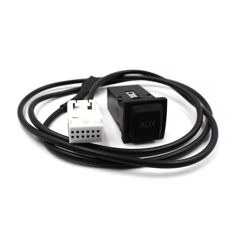 DSMOTEK 12Pin автомобильный AUX адаптер 3 5 мм Женский порт панель автомобиля MP3