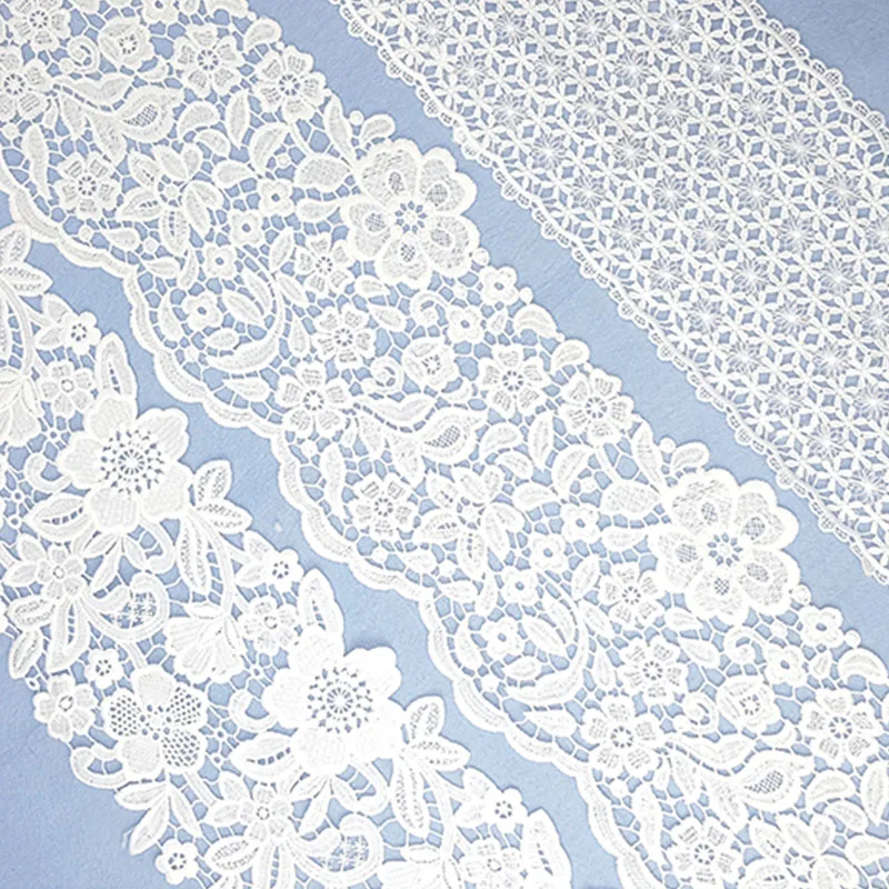 (7 ярдов/рулон) Высокое качество красивое вышитое кружево ленты индийская