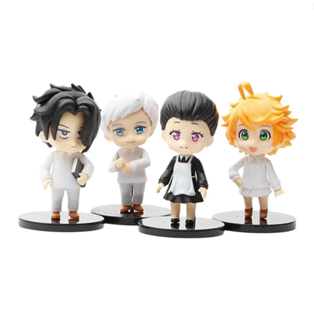 Экшн-фигурки из аниме Обещанный Невер ПВХ модель команды приключений Эмма Норман