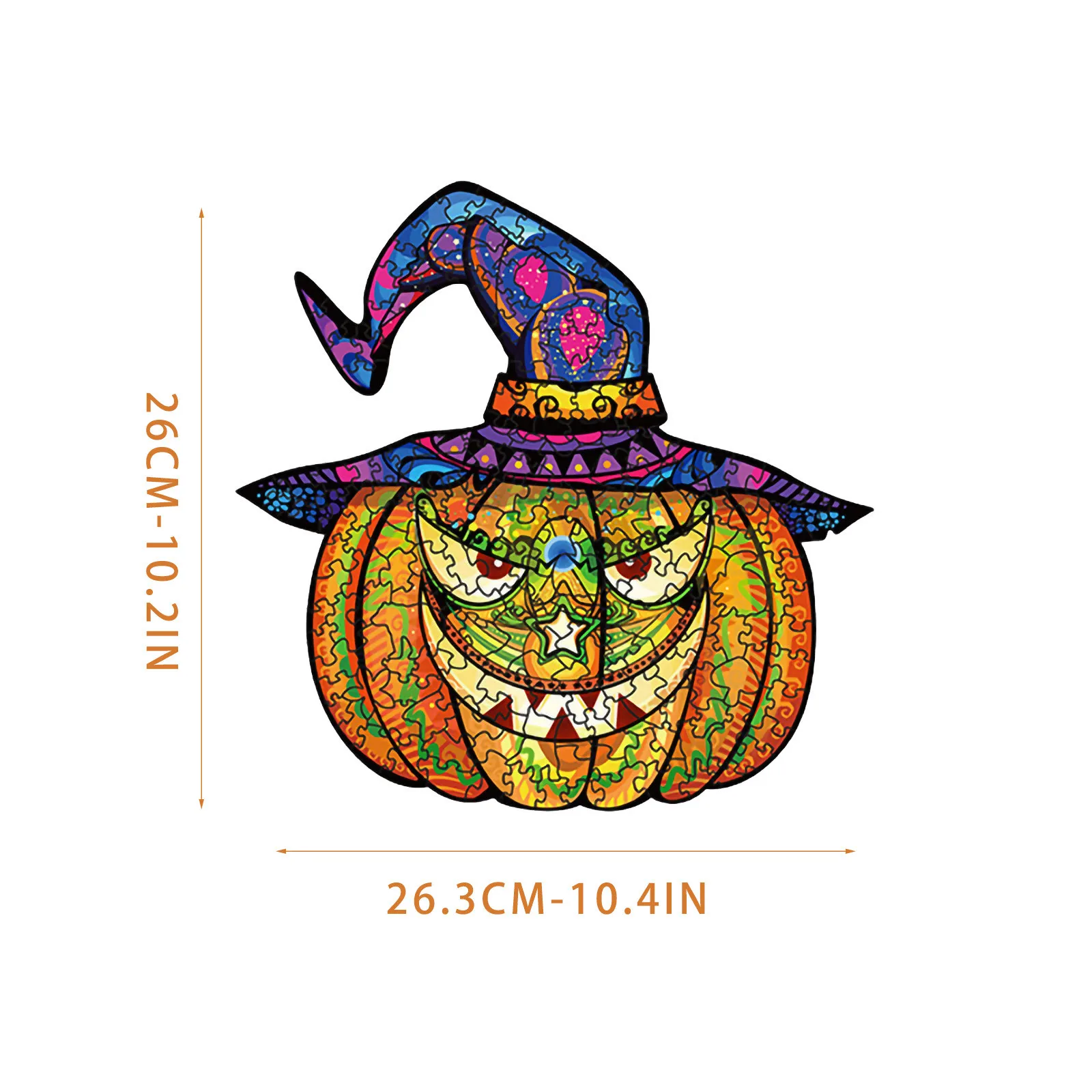 

Halloween Deer Owl Alien Wooden Puzzle Irregular Three-dimensional Animal Puzzle Toys For Kids Juguetes Para Nios Jouet Enfant