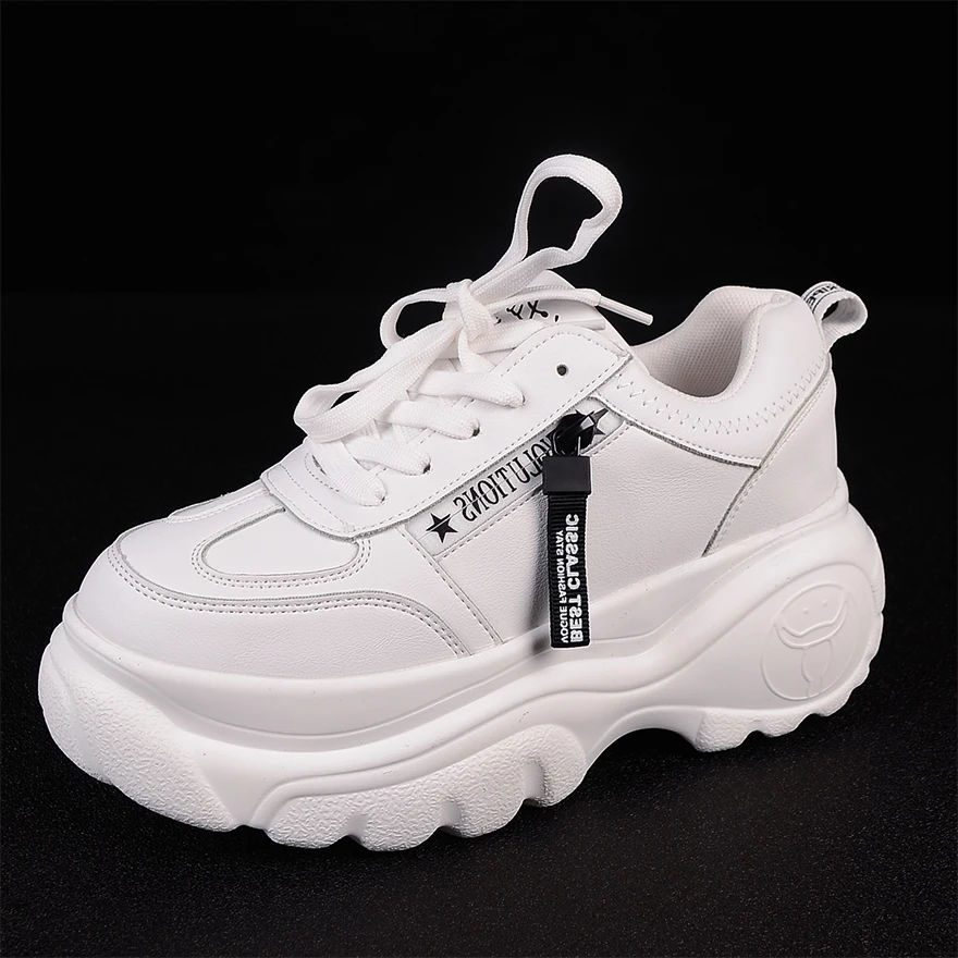 Кроссовки на высокой платформе для девочек женские кроссовки коллекция 2019 года