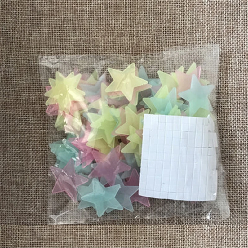 100 шт. светящиеся флуоресцентные ПВХ наклейки на диван | Дом и сад