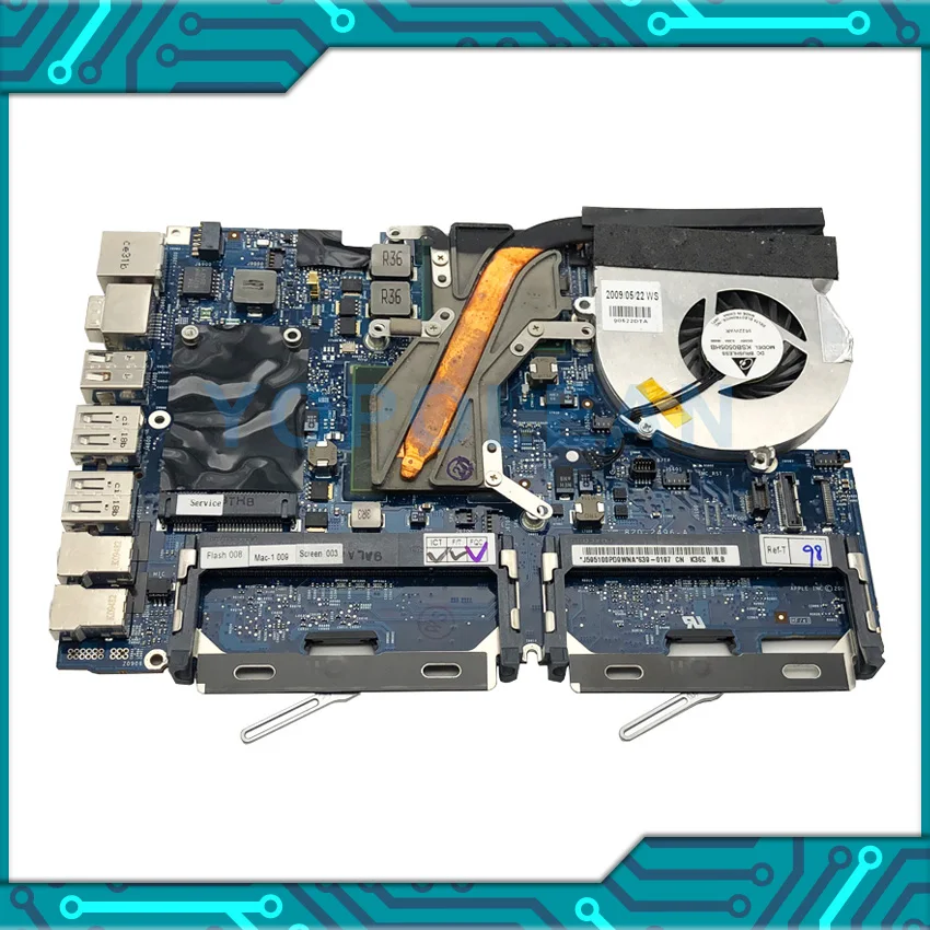 Оригинальная материнская плата 820 2496 A для Macbook 13 &quotA1181 2 ГГц P7450 логическая с