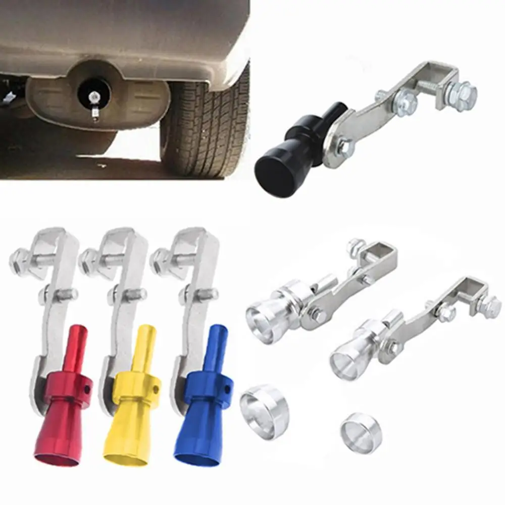 

80% Hot Sale Universal Car Turbo Sound Muffler Exhaust Pipe Blow-off Vale Simulator Whistle