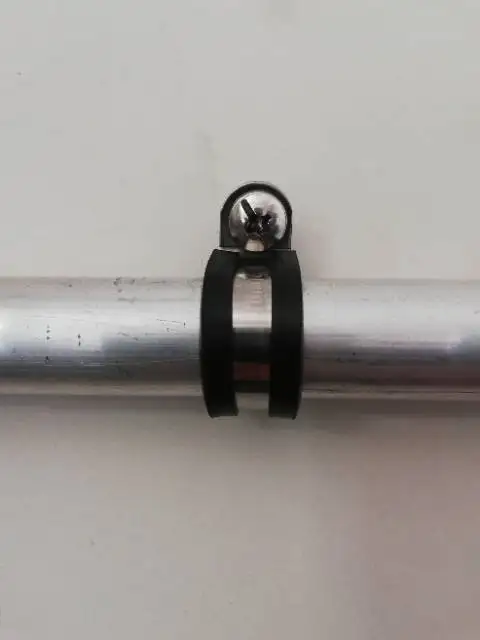 Бесплатная доставка 2 шт./лот зажимы P из нержавеющей стали 304 с резиновой