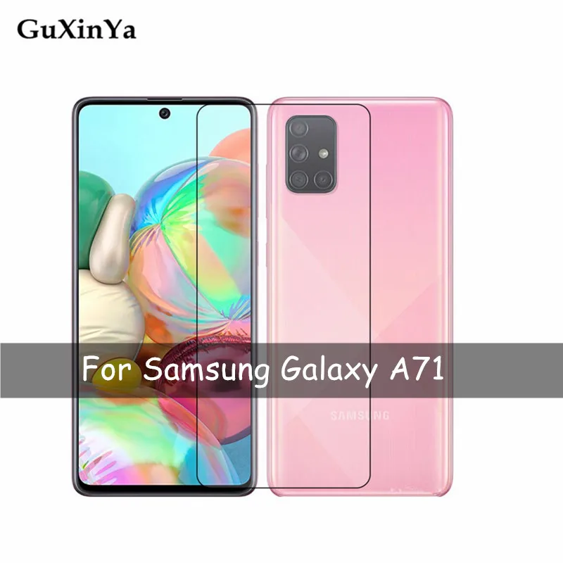 

2pcs Tempered Glass For Samsung Galaxy A71 Screen Protector Glass For Samsung A71 Anti-scratch Glass SM-A715F 6.7"