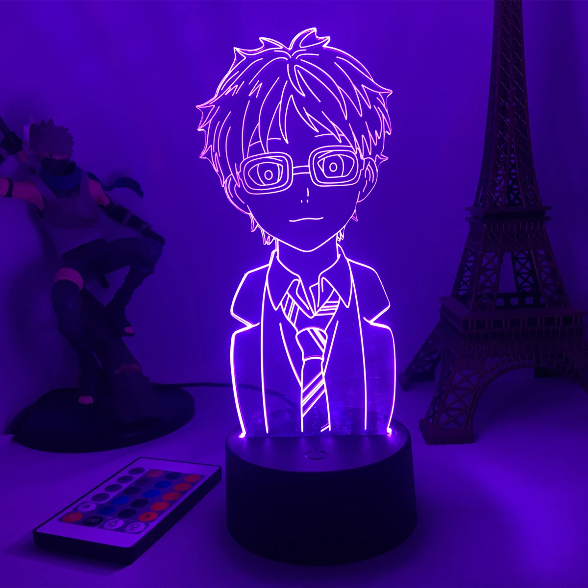 3D светодиодный ночсветильник Arima Kousei с аниме ваша ложь в апреле акриловая