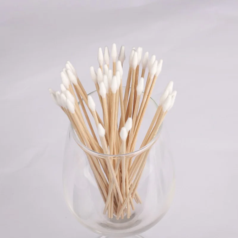 

50pcs Copper Cotton Wand+100pcs Only Pointed Tip Long Cleaning Cotton Swab Cleaning Cotton Swabs Outdoor Accessories