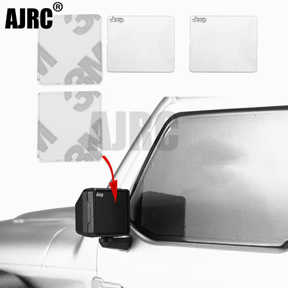 Металлический объектив зеркала заднего вида 16 мм x 20 для AXIAL SCX10 III JEEP RC модель