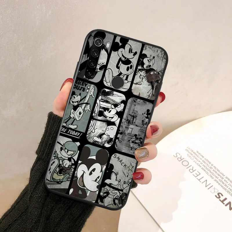tpu silicone cover disney mickey mouse for xiaomi redmi note 11 11t 10t 10 10s 9 9s 9t 8t 8 7 6 pro phone case free global shipping