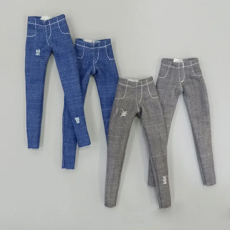 Кукла Blyth одежда мода джинсы/рубашка с длинным рукавом для брюки 1/6 аксессуары