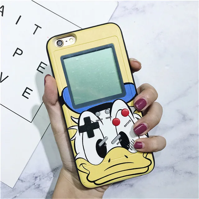 Yellow M1 Ретро Teris Gameboy чехол для телефона для iPhone 11 Pro Max X XS MAX XR Мягкий ТПУ чехол для мальчика чехол для игры для Iphone 6 6S 7 8 Plus Capa - Цвет: Yellow M1