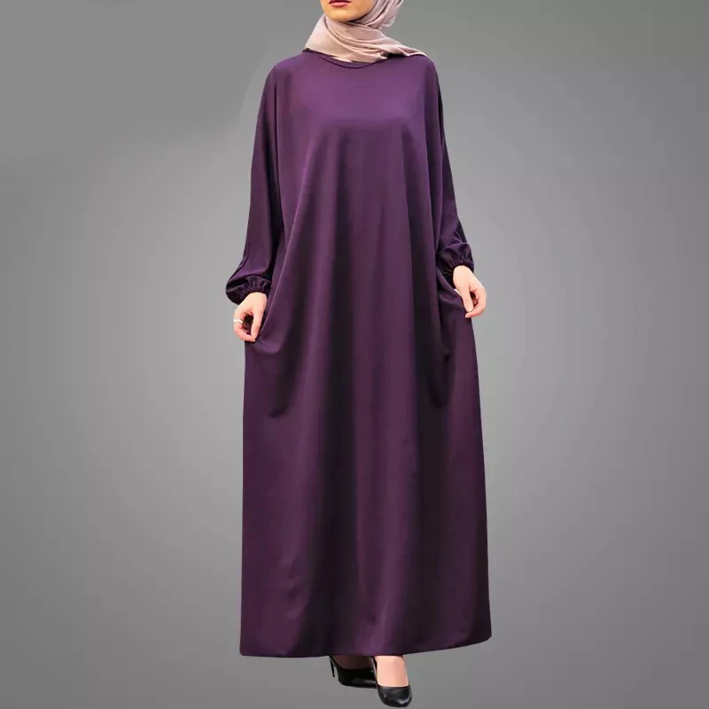 Женское мусульманское модное платье Дубай Abaya турецкое Макси хиджаб платье мусульманское платье кафтан Caftan Marocain Long Femme