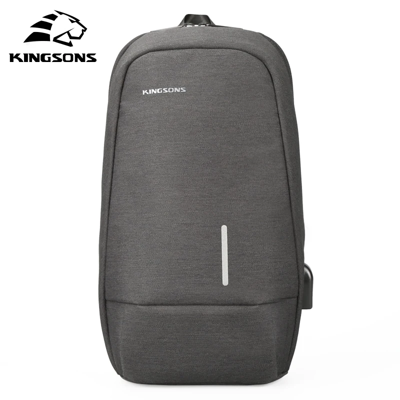 Скидка 10% хит продаж Kingsons 10 1 дюймовый нагрудный рюкзак для мужчин и женщин