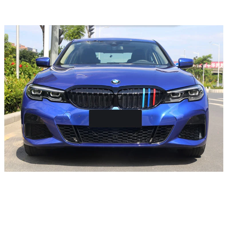 Lsrtw2017 Abs Автомобильная Передняя дрель средняя сетчатая рама для BMW 3 серии G20 320 325 330