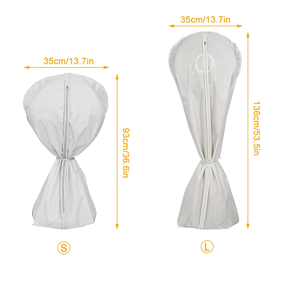 

Floor-Standing Electric Fan Full Coverage Dust Cover Storage Bag Waterproof Dustproof Cover Household Vertical Floor Fan
