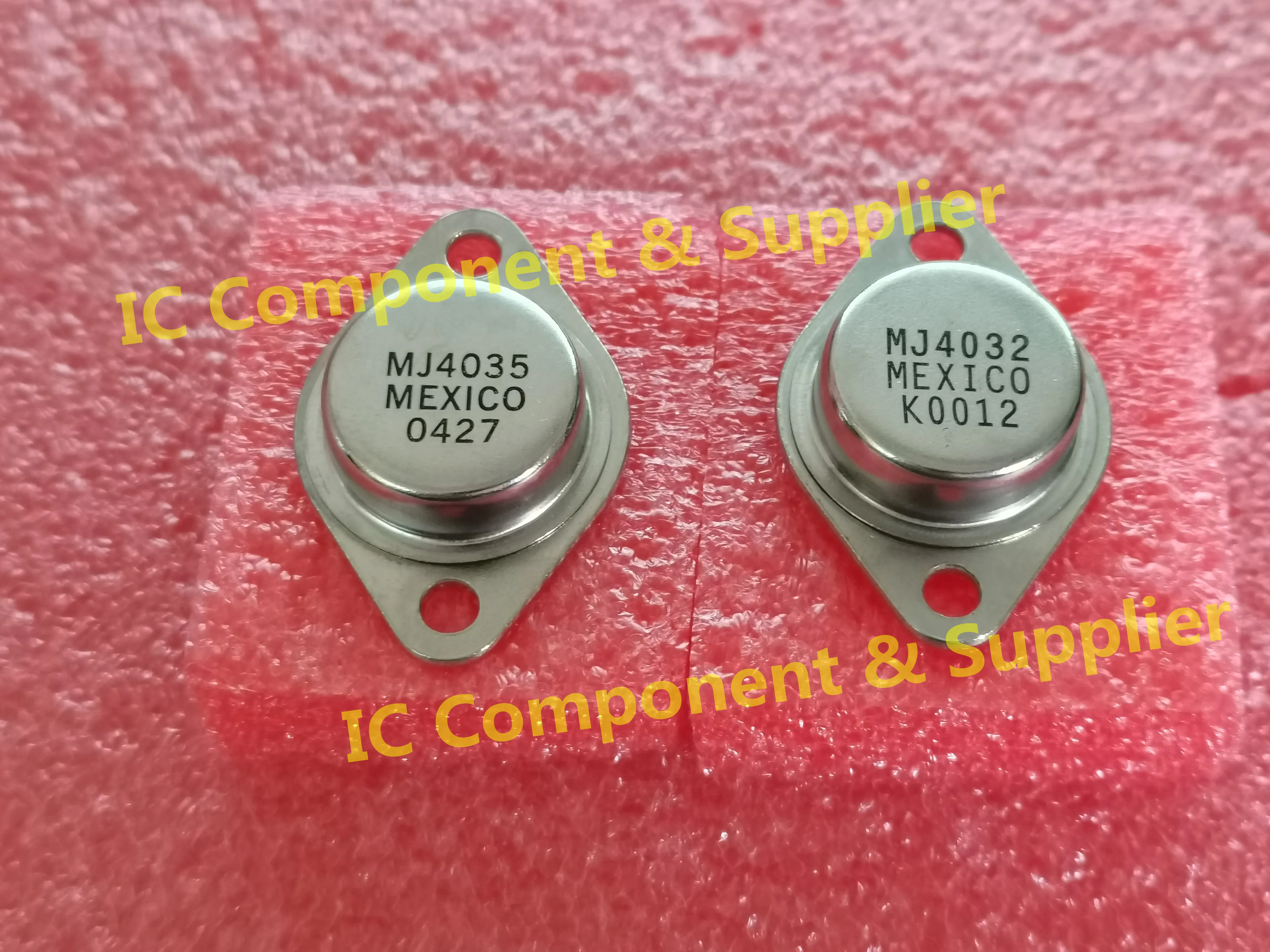 10 шт./лот = 5 пар (5 шт. для MJ4035 + 5 шт. для MJ4032) MJ4035 MJ4032 NPN/PNP Power Trans DARL 100 в 16A TO-3 импортный стандарт