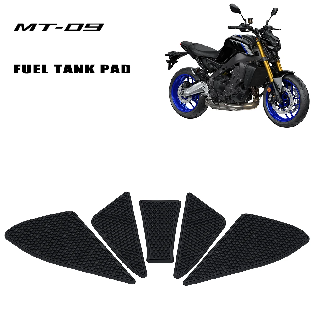 

Side Fuel Tank Pad For Yamaha MT-09 MT 09 MT09 FZ-09 FZ09 FZ 2021- Protector Stickers Decal Gas Knee Grip Traction Pad Tankpads
