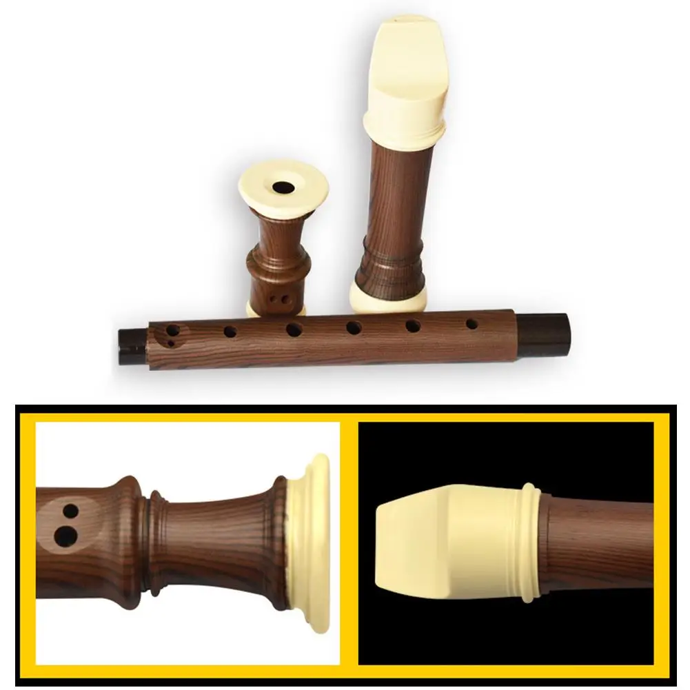 Treble wood grain German eight-hole clarinet wooden Professional Sound Easy Adjustable Eight Hole Flute key of C | Спорт и