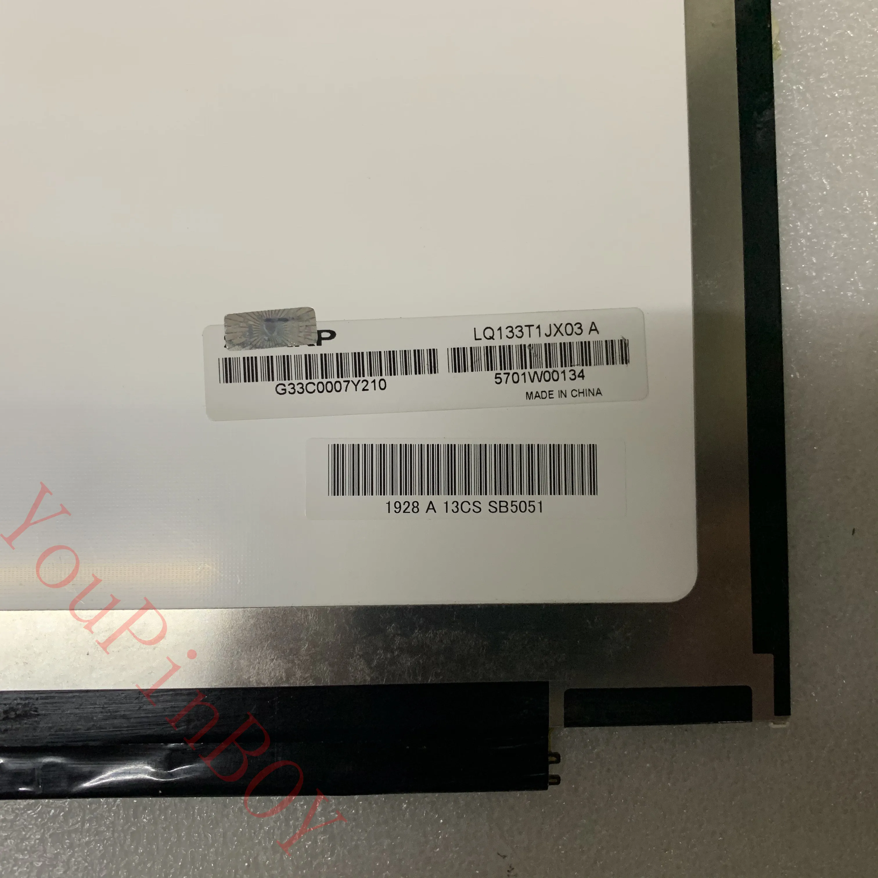 13 3 дюйма LP133WF6 (SP) (K1) SPK1 подходит для ноутбука B133HAK01.4 светодиодный сенсорный ЖК
