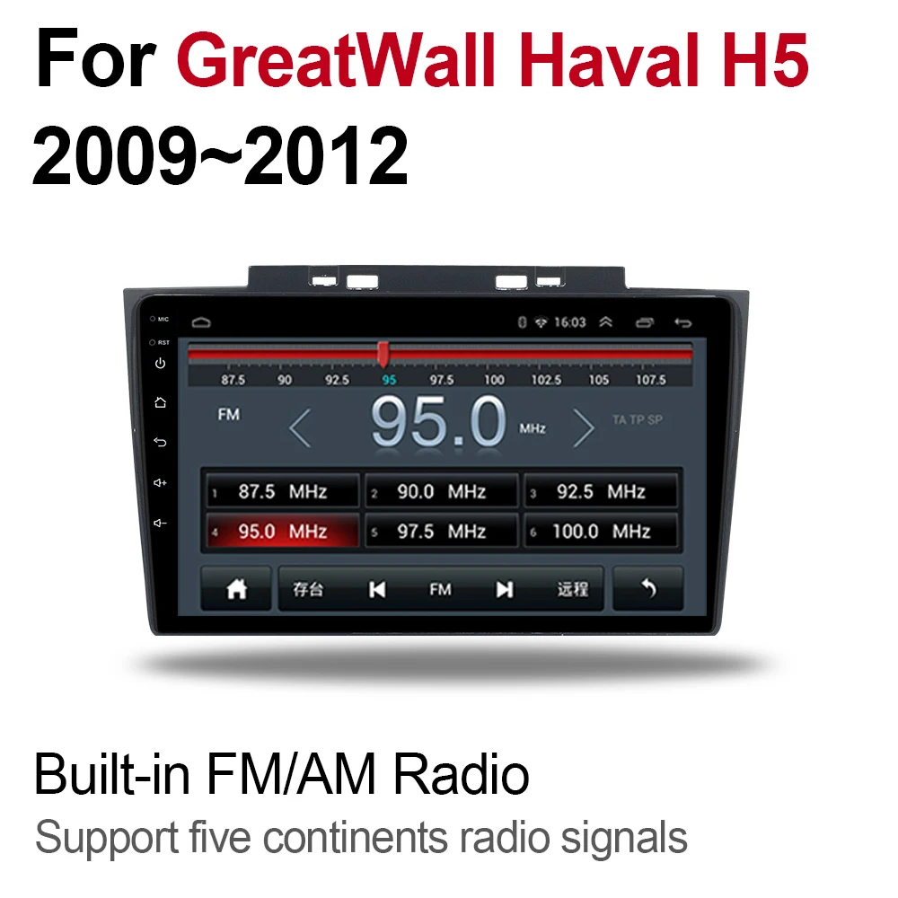 Для Great Wall Haval H5 X200 X240 Hover 2009 2010 2011 2012 автомобильное Android радио GPS карта