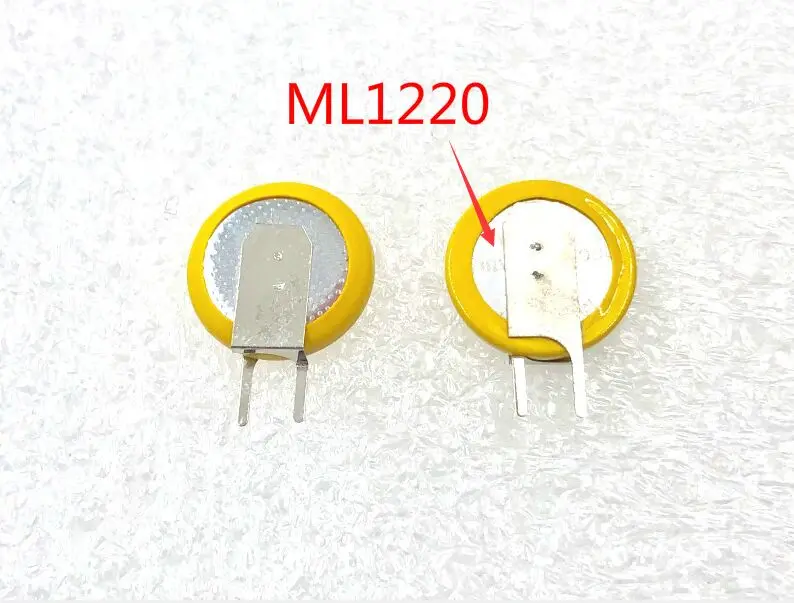 5 шт. новый оригинальный литий-ионный аккумулятор ML1220 1220 3 В перезаряжаемые
