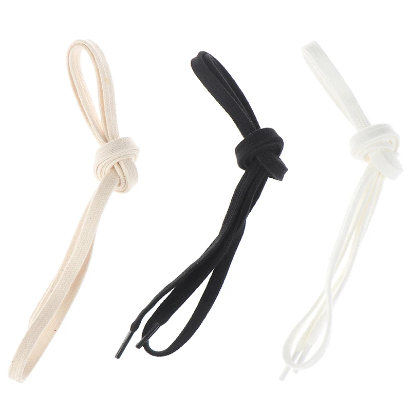 1 пара 100-160 см хлопковые толстые плоские шнурки широкая Спортивная повседневная