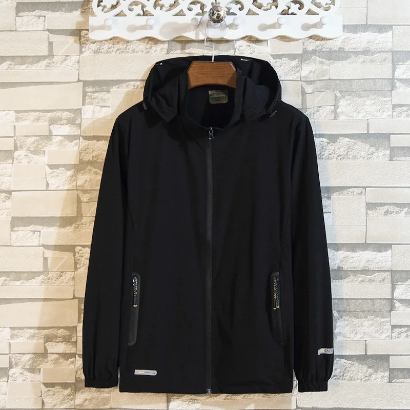 

Summer new men's fattening plus size outdoor leisure sports light sunscreen clothes for men and women