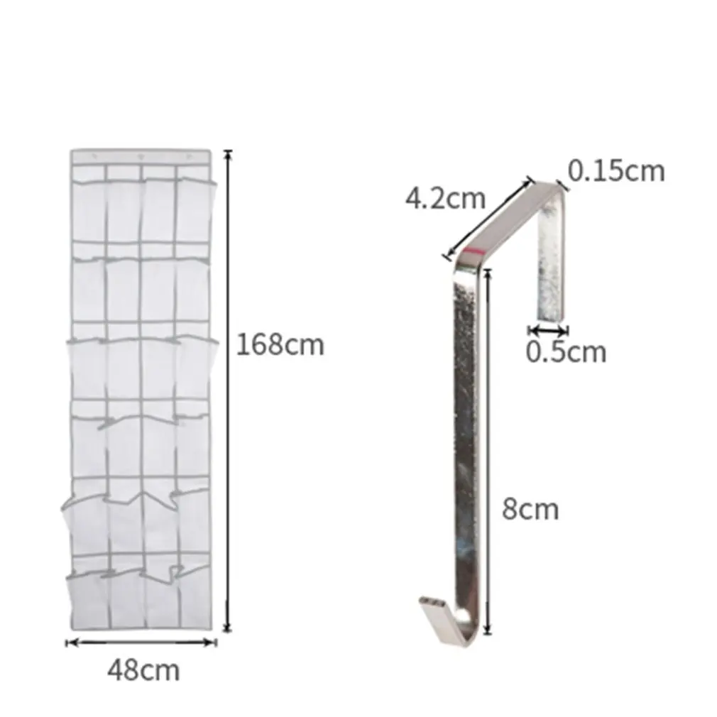 

26 Pocket Shoe Organizer Door Hanging Shoes Storage Wall Bag Closet Holder Family Save Space Organizer Home Decoration Supplies