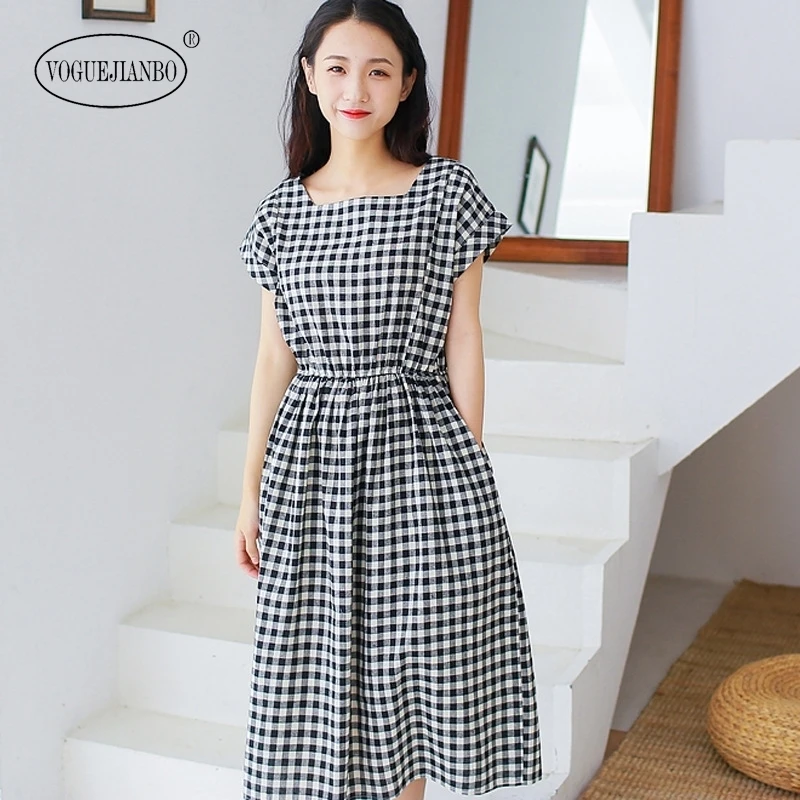 2020 Весна и лето новый стиль свободная талия Большой размер с коротким рукавом