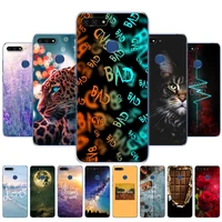 for honor 7c 5 7 inch case silicon phone back cover soft tpu cute cover back protective phone case for huawei honor 7c aum l41