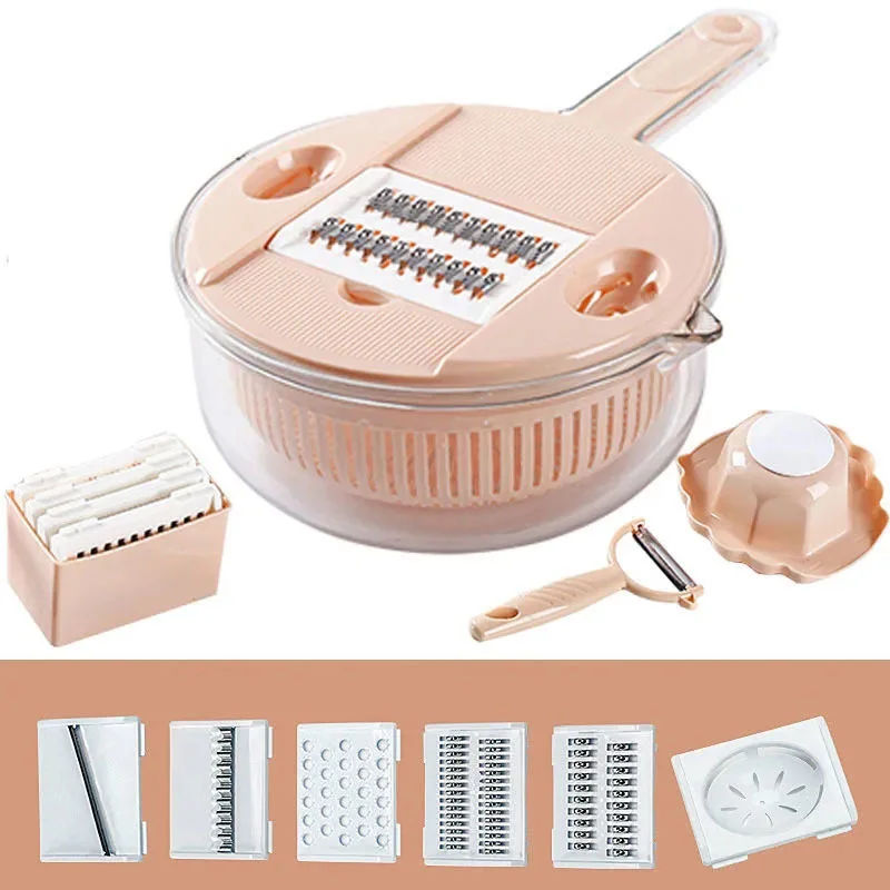 

Multifunctional Vegetable Cutter for Vegetable Cutting Potato Shredder Shredder Carrot Shredder Grater Shredder Artifact Slicer