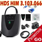 Диагностический инструмент HDS He HDS V3.103.066 с двойной платой USB1.1-RS232 OBD2 сканер высокого качества для Honda многоязычный