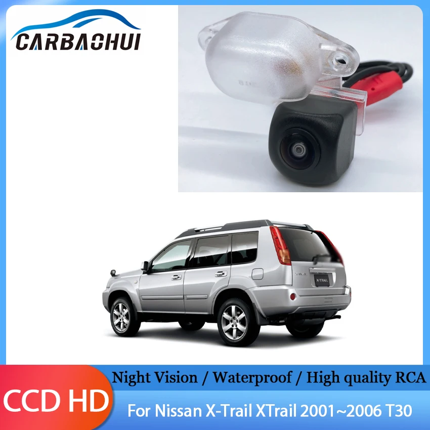 

Car Rear View Reverse Backup Camera For Nissan X-Trail XTrail 2001 2002 2003 2004 2005 2006 T30 For Parking HD Night Vision
