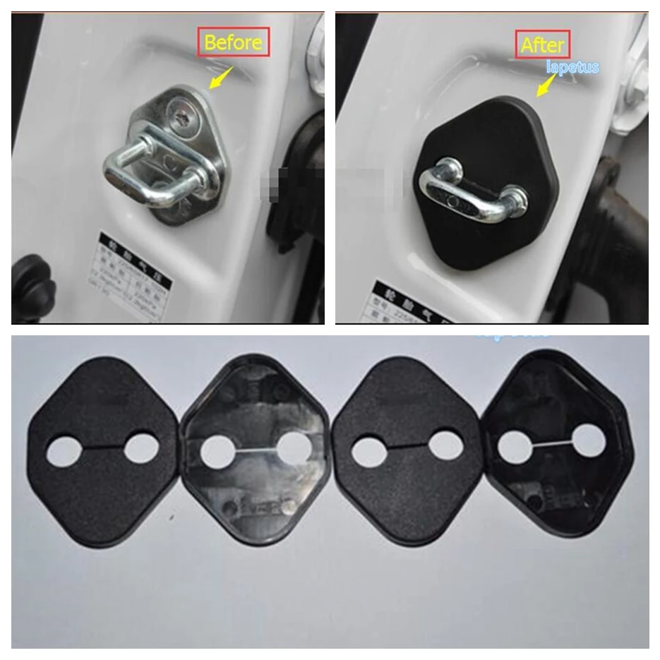 Автомобильный Внутренний дверной замок + ограничитель пробки с шарнирной