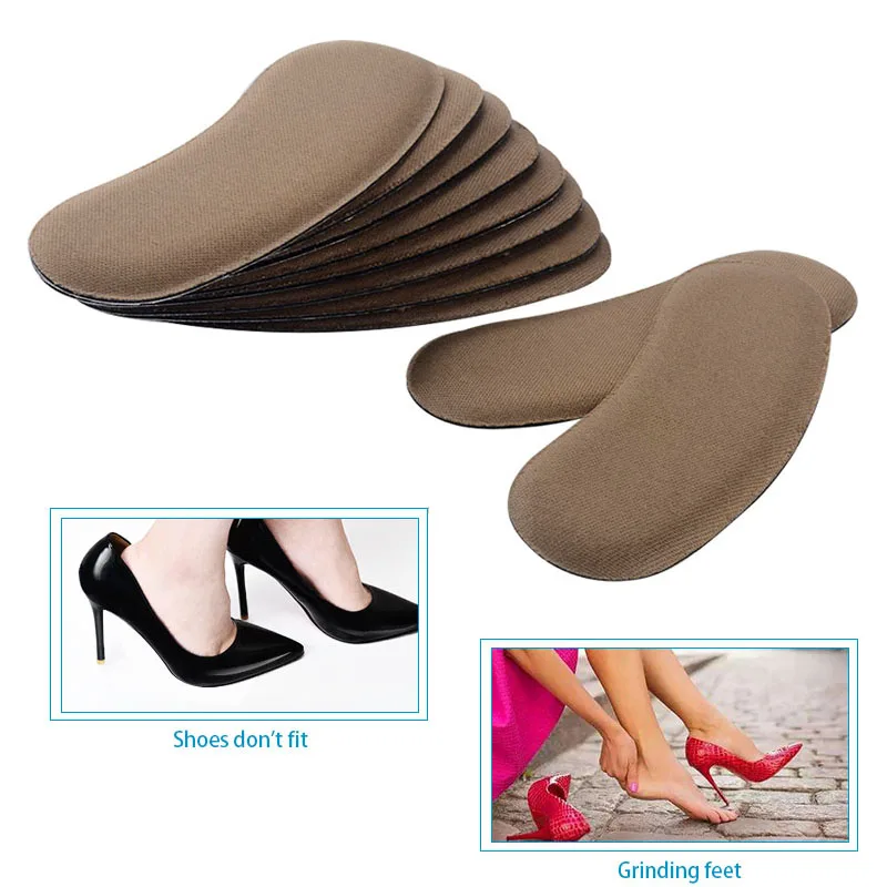 10 пар в комплекте Губка невидимка на пятке сзади тормозные колодки для Для женщин