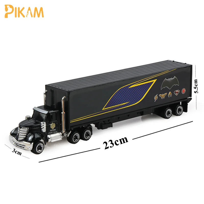 7 шт./компл. набор литых автомобилей из сплава модель грузовика Классическая