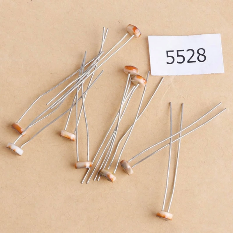 

5 Types 50 Pcs Photoresistor Dependent Light Resistor LDR Pack Kit New