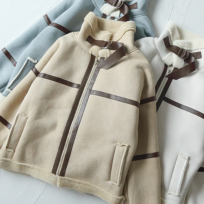 MONMOIRA пальто из овечьей шерсти и замши женские зимние толстые уличные куртки