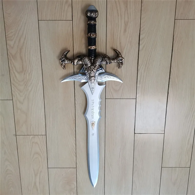 Косплей World of Warcraft Frostmourne меч овчины реквизит оружие овечья голова ролевые игры