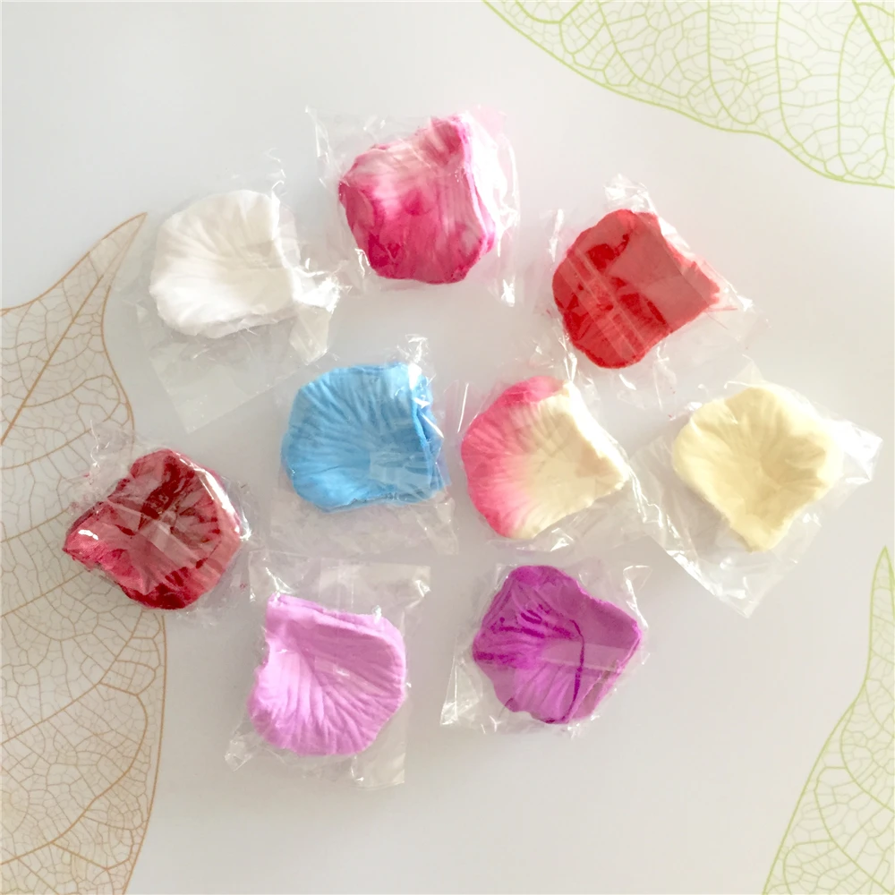 1000 шт. искусственные шелковые розы в виде лепестков|Искусственные и сухие цветы| |