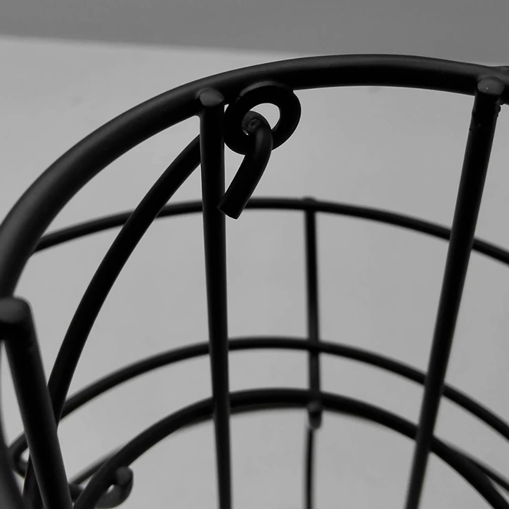 Черный Кухня хранения спираль лоток для яиц Организация держателей стойки