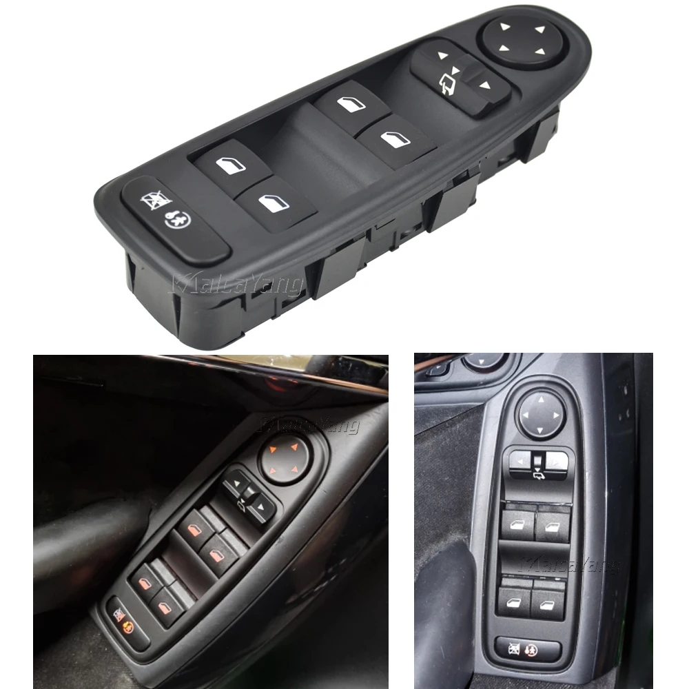 

Новая кнопка управления стеклоподъемником для Citroen C4 4 Picasso 2008-2013 Peugeot регулятор 6554.YH 6554 YH 96639383ZD