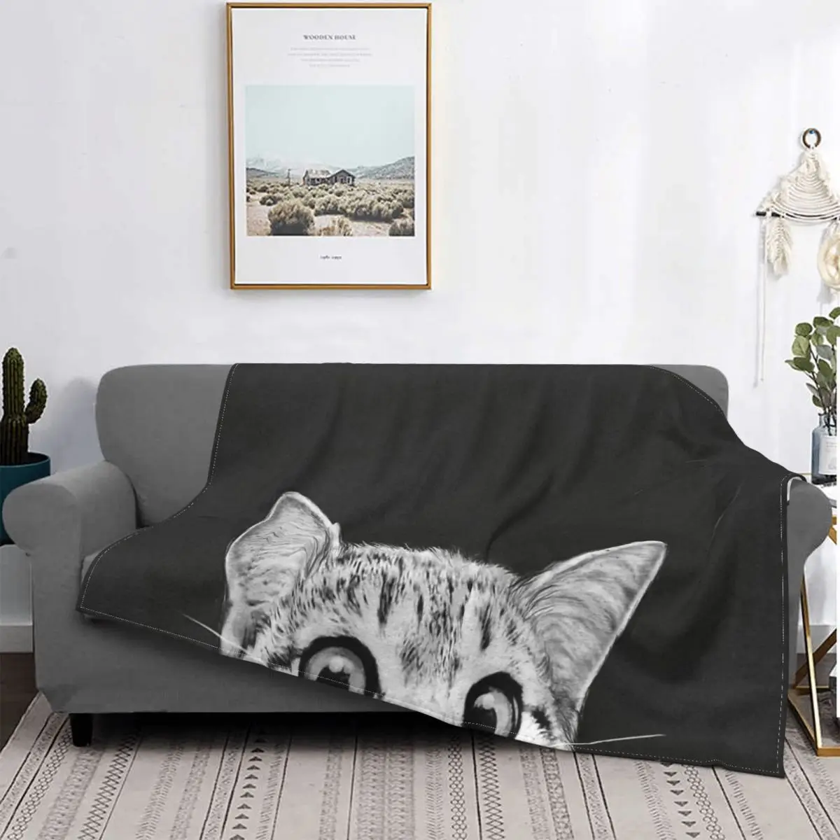 

You Asleep Yet Blanket Bedspread Bed Plaid Cover Bedspread 90 Summer Blanket Bed Linen Cotton