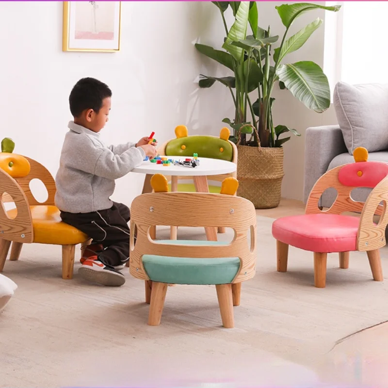 

Children's Chair Sofa Chair Reading and Learning Cartoon Baby Cute Backrest Stool Kids Room Furniture
