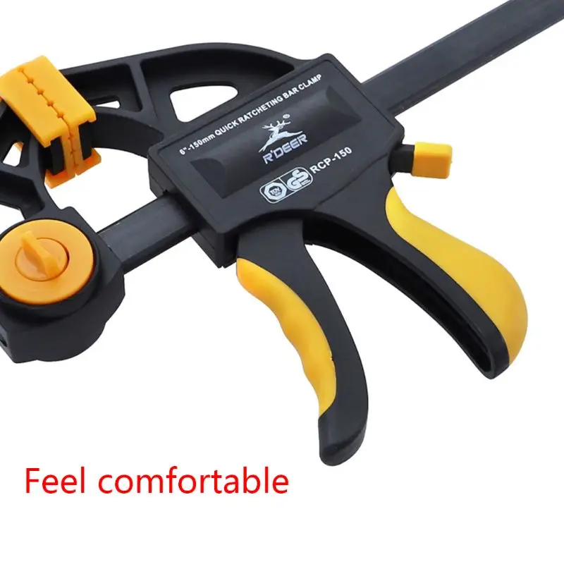 

Heavy Duty F -Type Clamp Clip Quick Grip Release Adjustable Woodworking Carpenter