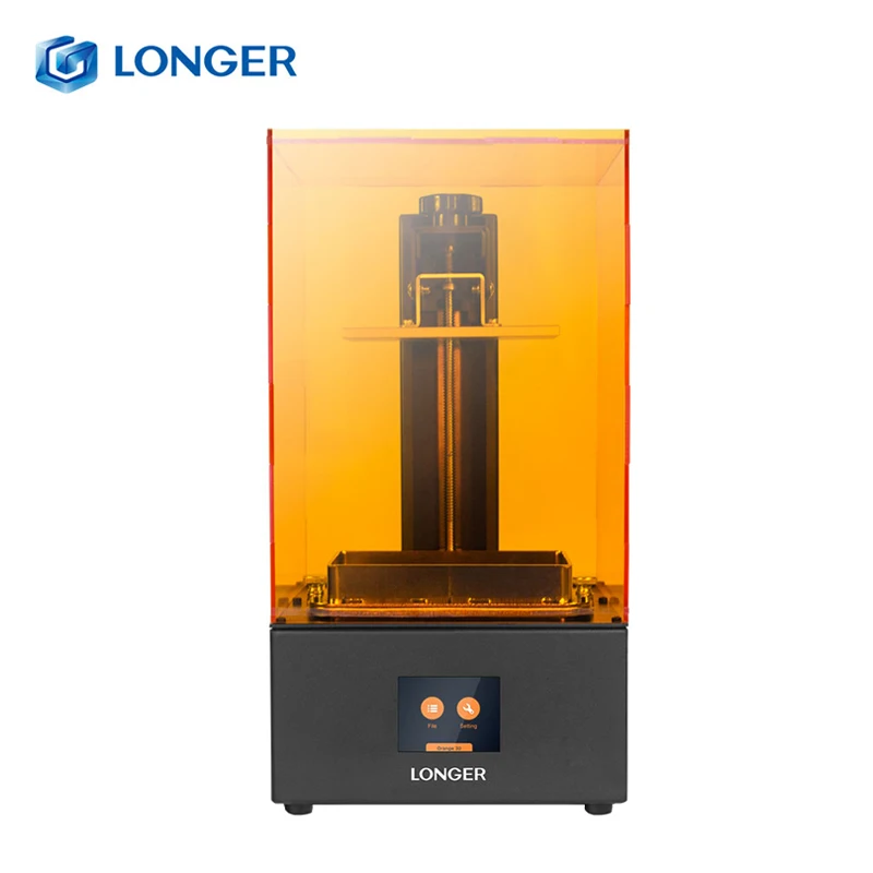 Longerrr Orange30 SLA 3D принтер 2K LCD 405nm матрица УФ свет полимерный DIY Ювелирные изделия