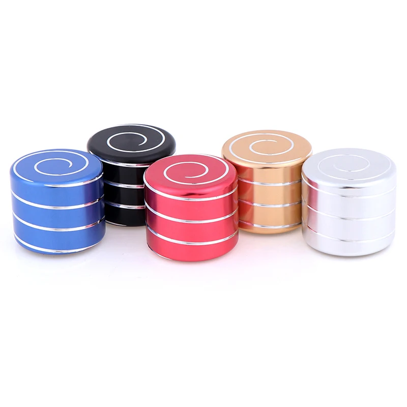 

Kinetic Desktop Toys Copper/ Aluminum Alloy Decompression Hypnosis Rotary Gyro Adult Fingertip Toy Children Toys Gift